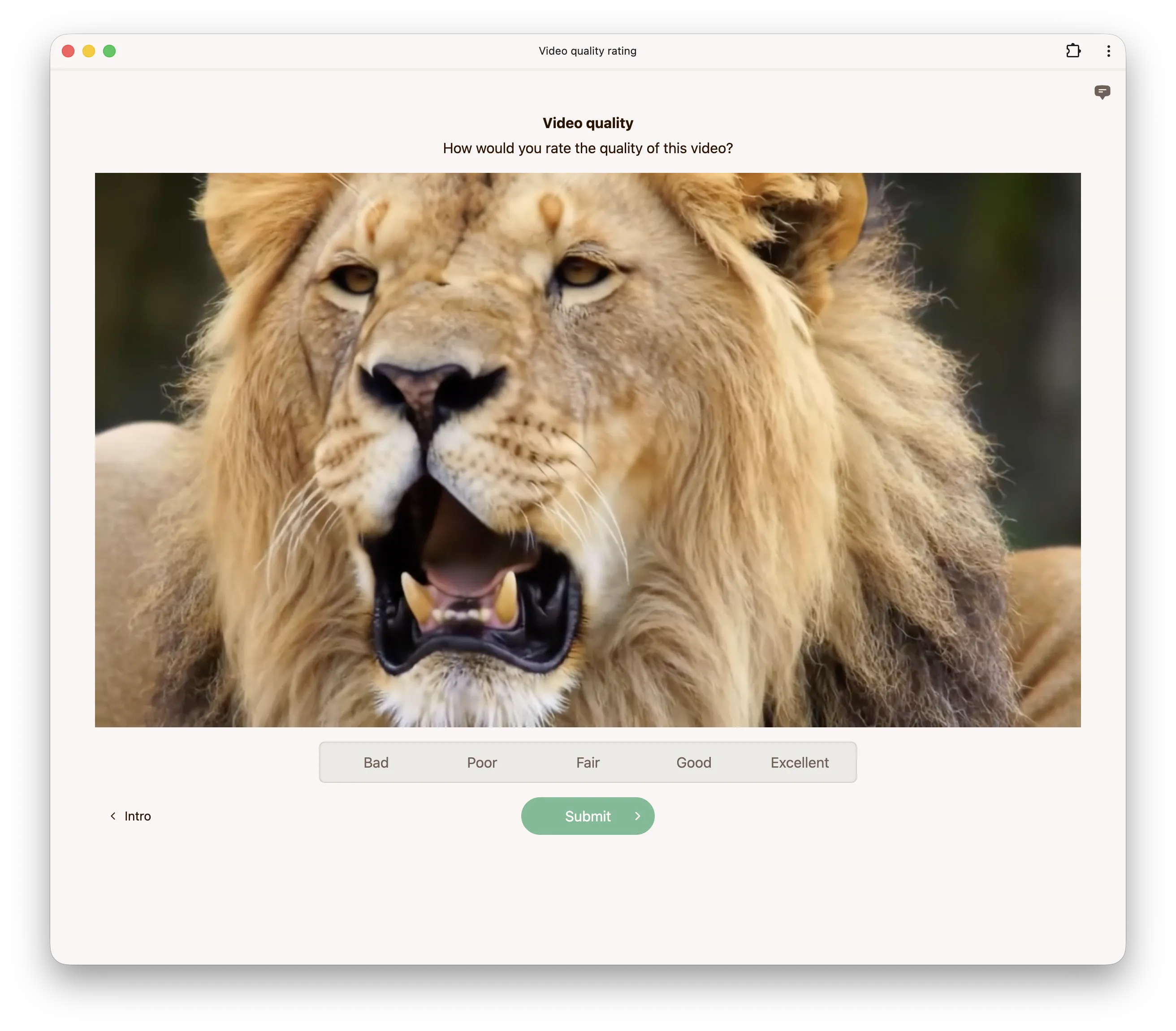 ACR video interface